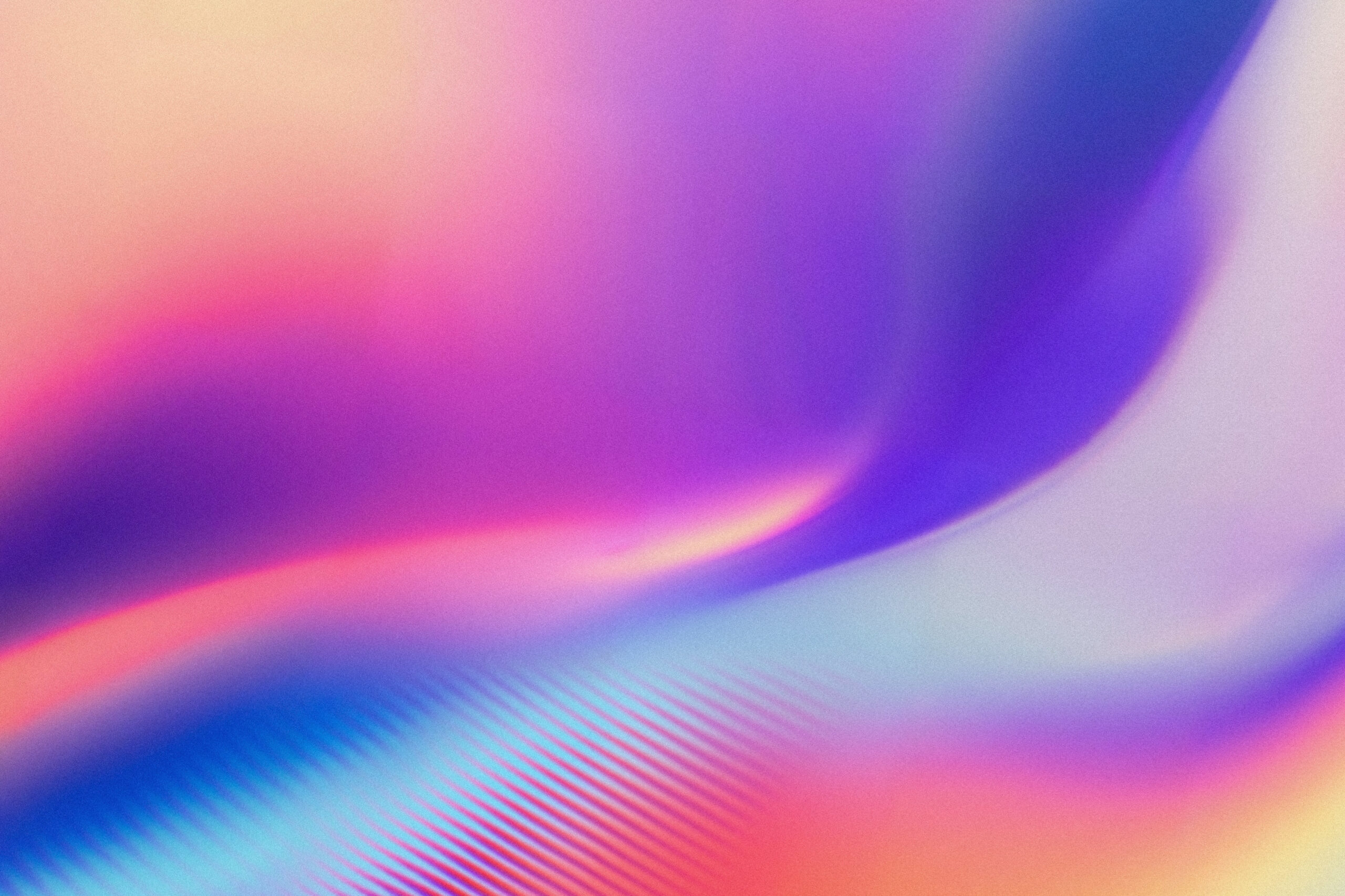 Orange, Purple, Pink and Blue Gradient Background