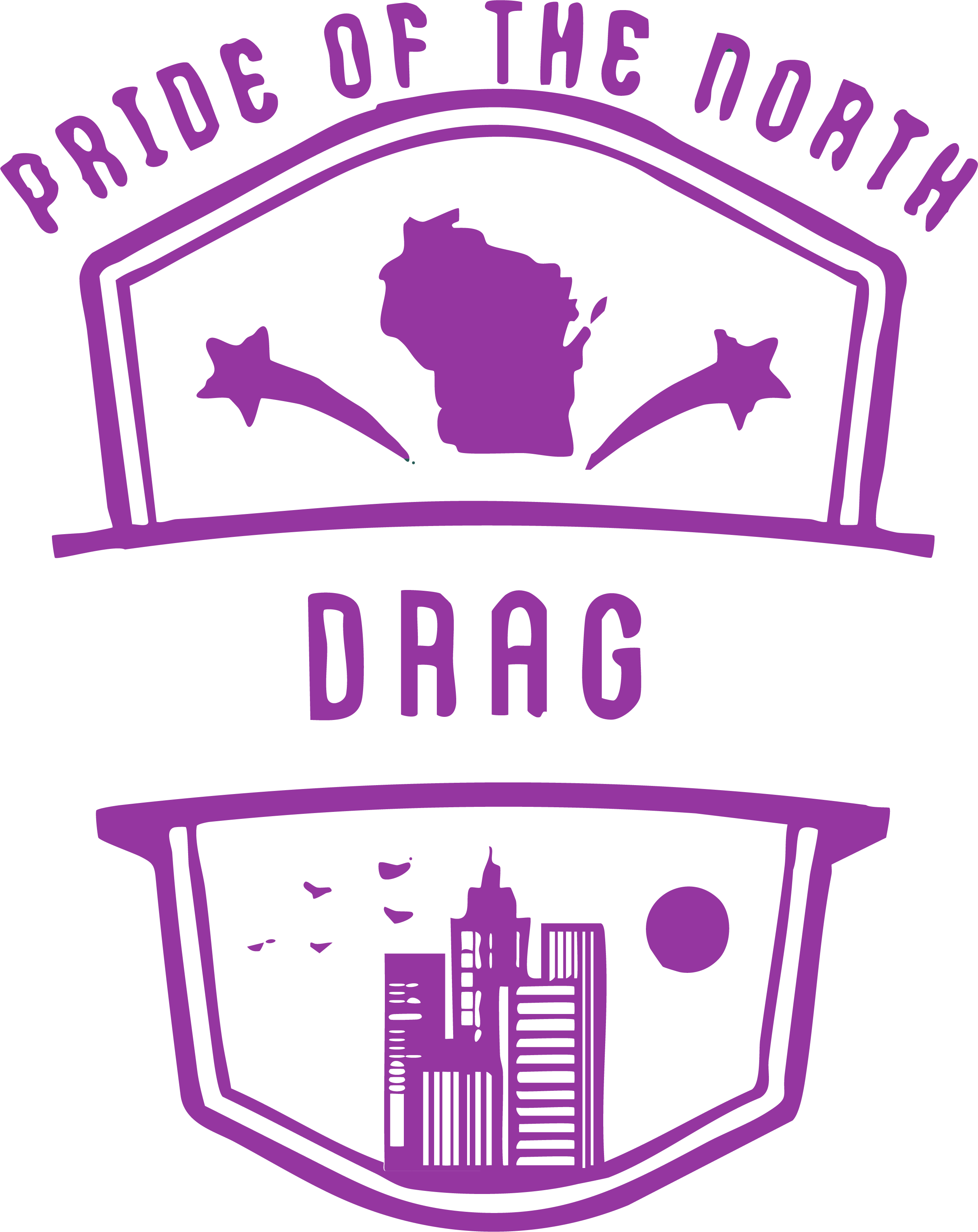 Pride of the North Drag Logo